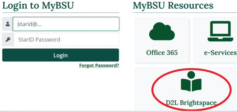 How To Login ELearning Support Bemidji State University