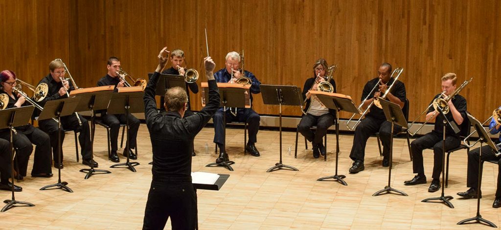 Department of Music’s Trombone Choir Readies for Free April 10 Concert