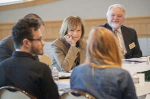 U.S. Senator Tina Smith meets with BSU and NTC students, faculty and staff.