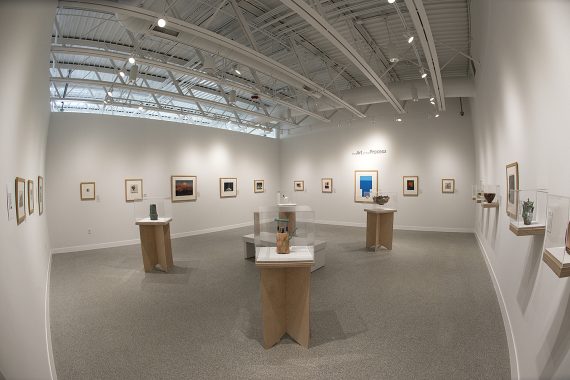 The Art of the Process exhibit, Harlow-Kleven gallery, Watermark Art Center