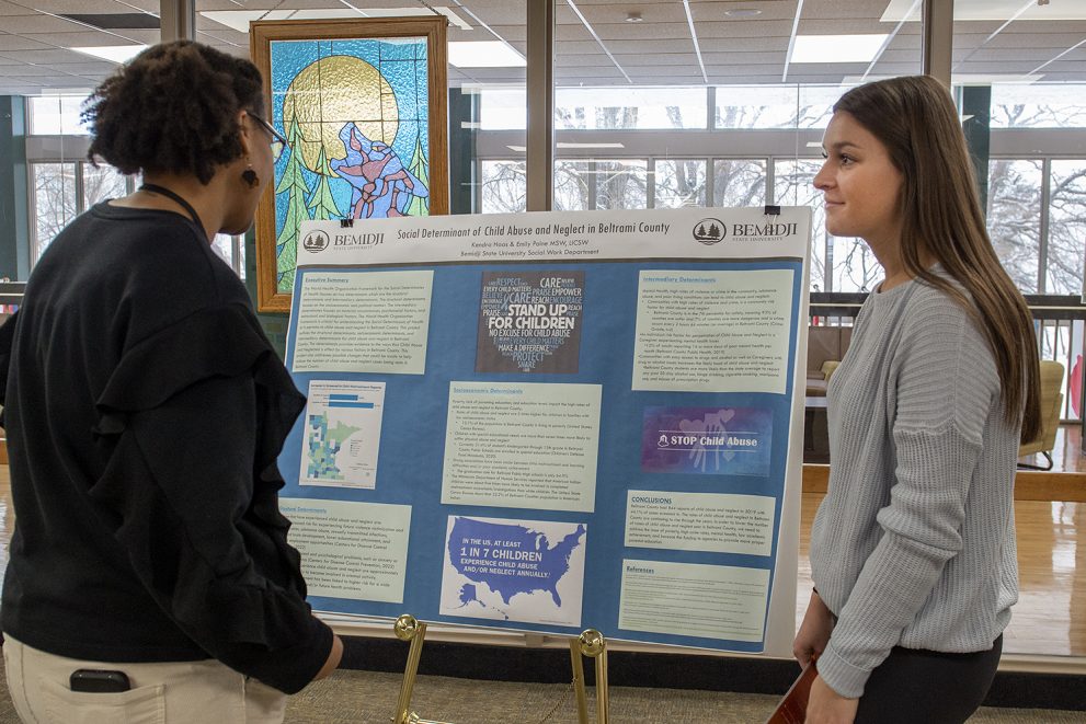 social work capstone projects demonstrating professional competencies through applied research