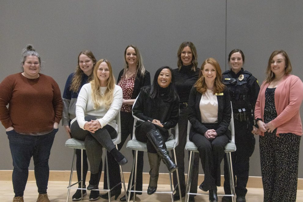 Panelists that were a part of the Women in the Workforce Panel held on March 28