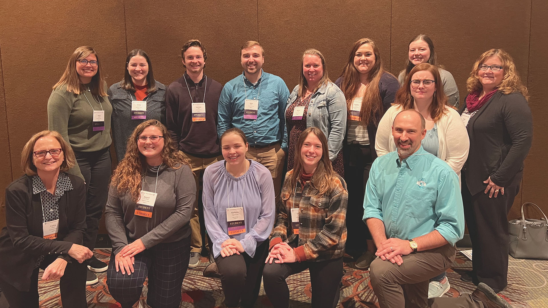 BSU's first cohort of Noyce scholars presented at the Minnesota Council of Teachers of Mathematics Conference